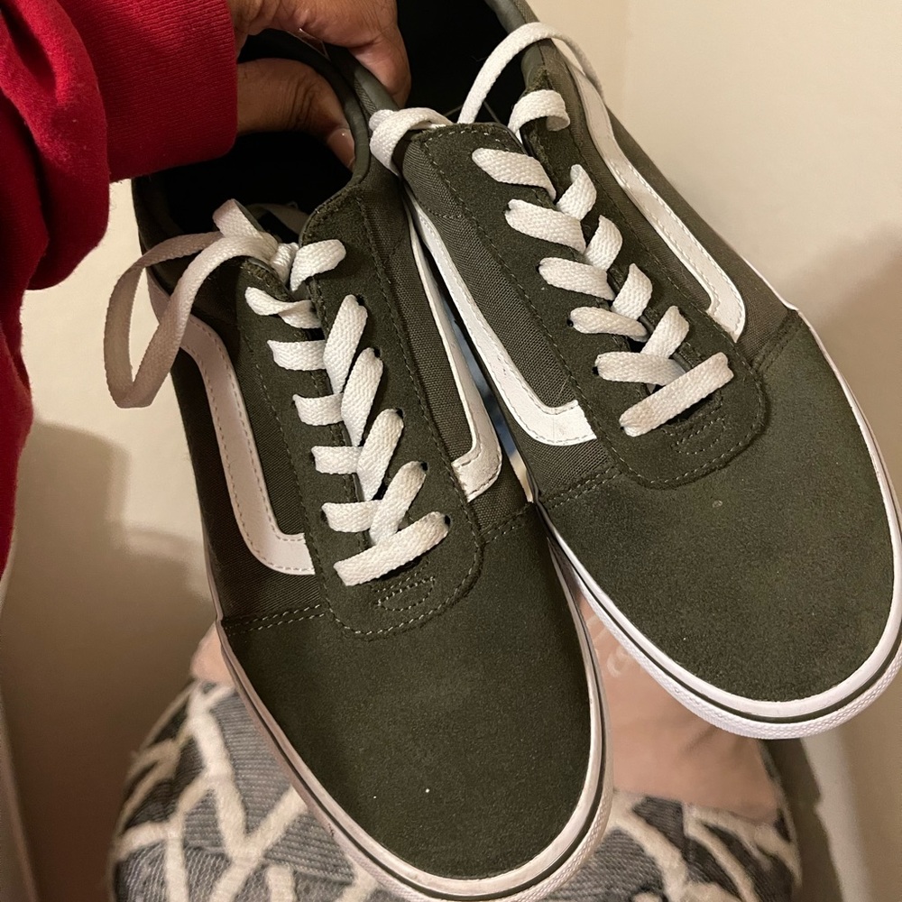 Olive Green Old-Skool Vans
